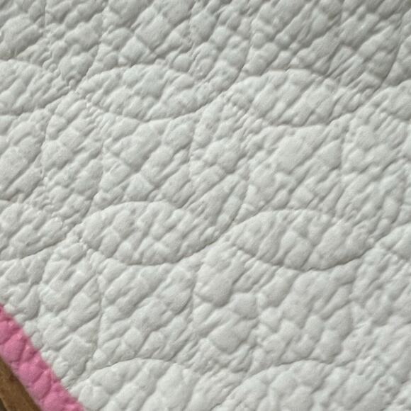 Cozy Line Home Fashions Quilt Bedspread Twin Cotton Kids Pink Floral Reversible - Picture 8 of 11